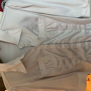 It is a small. Maybe worn once doing a big going to college closet clean up